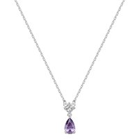 Collier Brosway Femme FANCY - MAGIC PURPLE in Argent FMP111